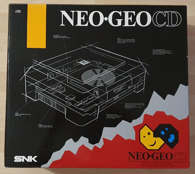 Neo Geo CD Front Loader box art for Neo Geo CD